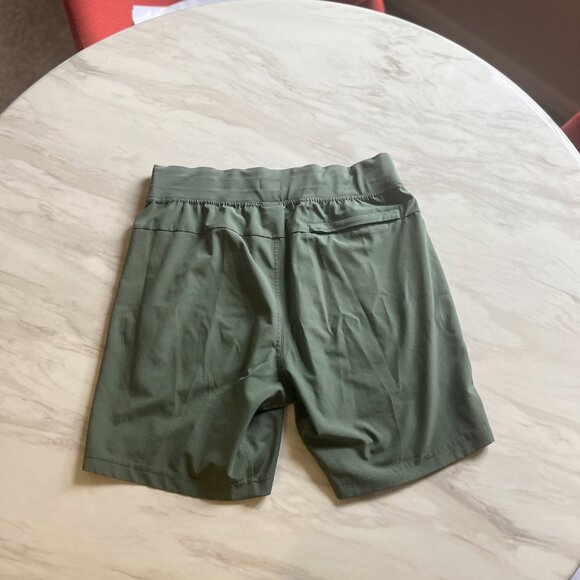 Amazon Essentials Olive Green Athletic Shorts Size Woman Small - Picture 2 of 13